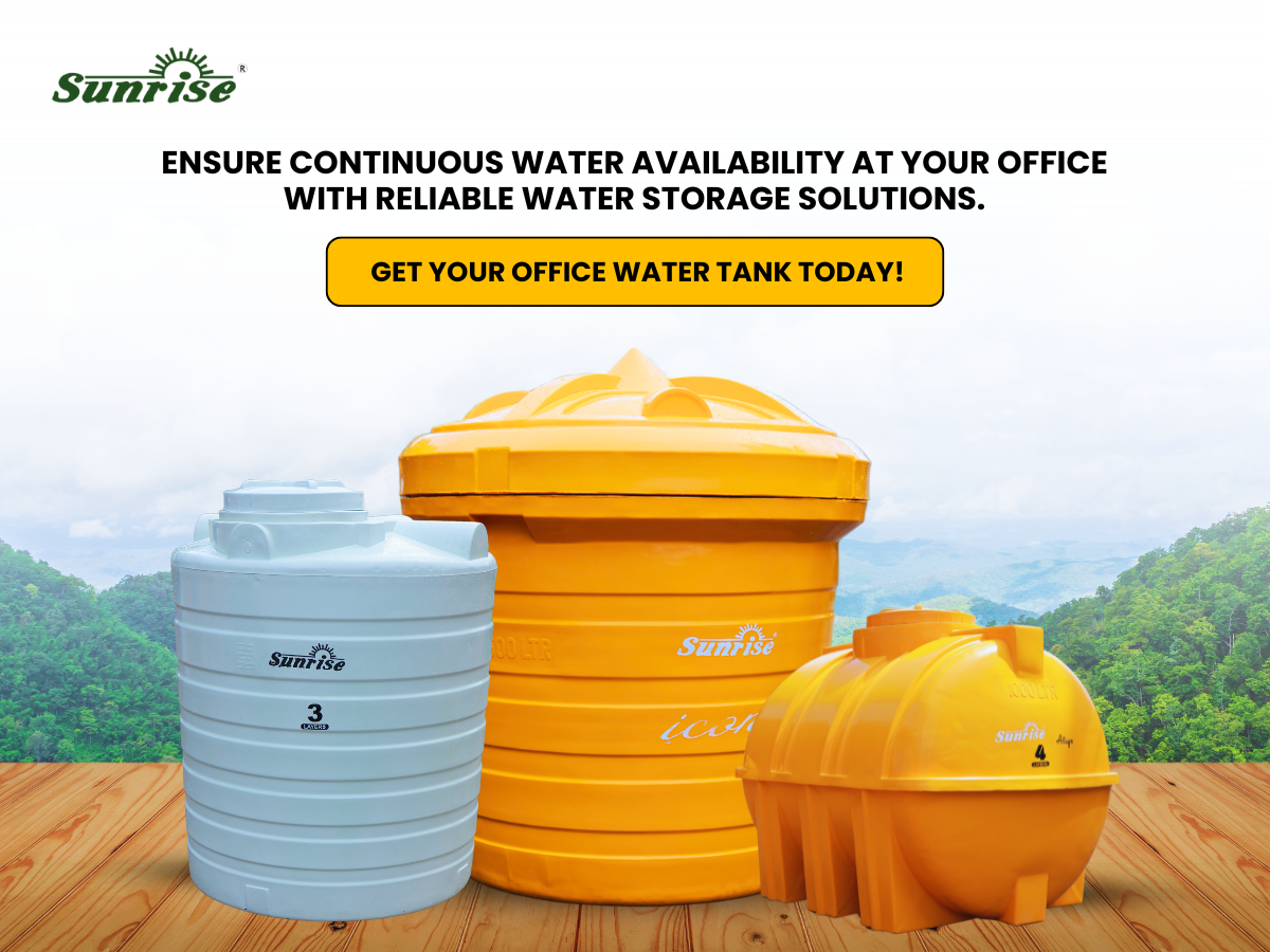 Benefits of Water Tanks for Your Office: Why It’s an Essential Investment