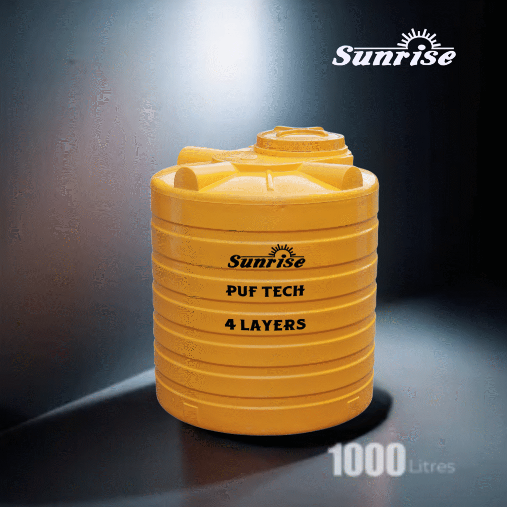 Sunrise PUF Tech 4 Layer Water Tank 500, 750, 1000, 1500, 2000, 3000, 5000 Liters