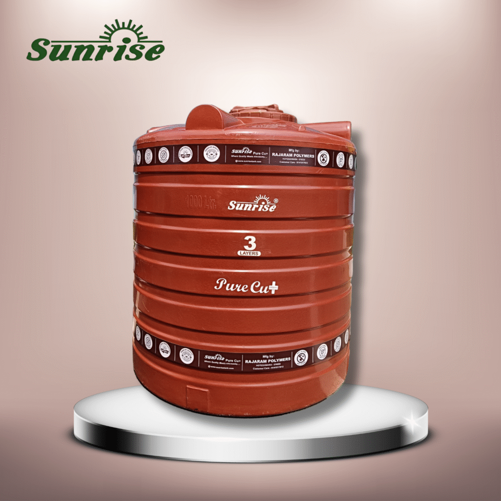 Sunrise 3 Layer Anti Microbial Tank Based on Copper Nano Particle (CuNP) Technology