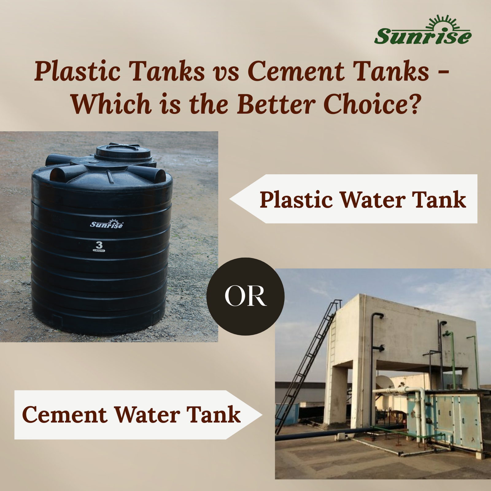 Storage Wars: Plastic Tanks vs Cement Tanks – Which is the Better Choice?