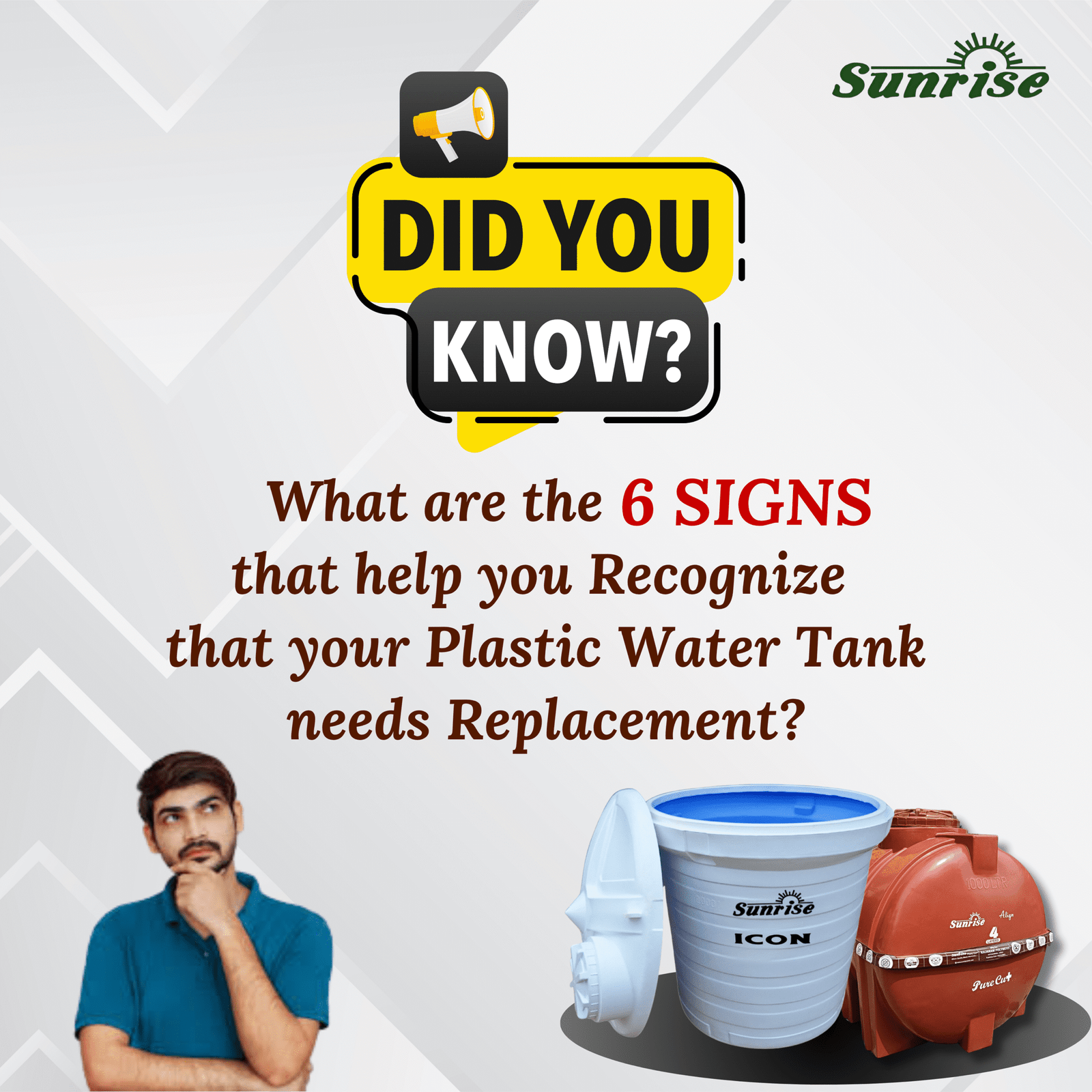 6 Signs Your Plastic Water Tank Needs Replacement