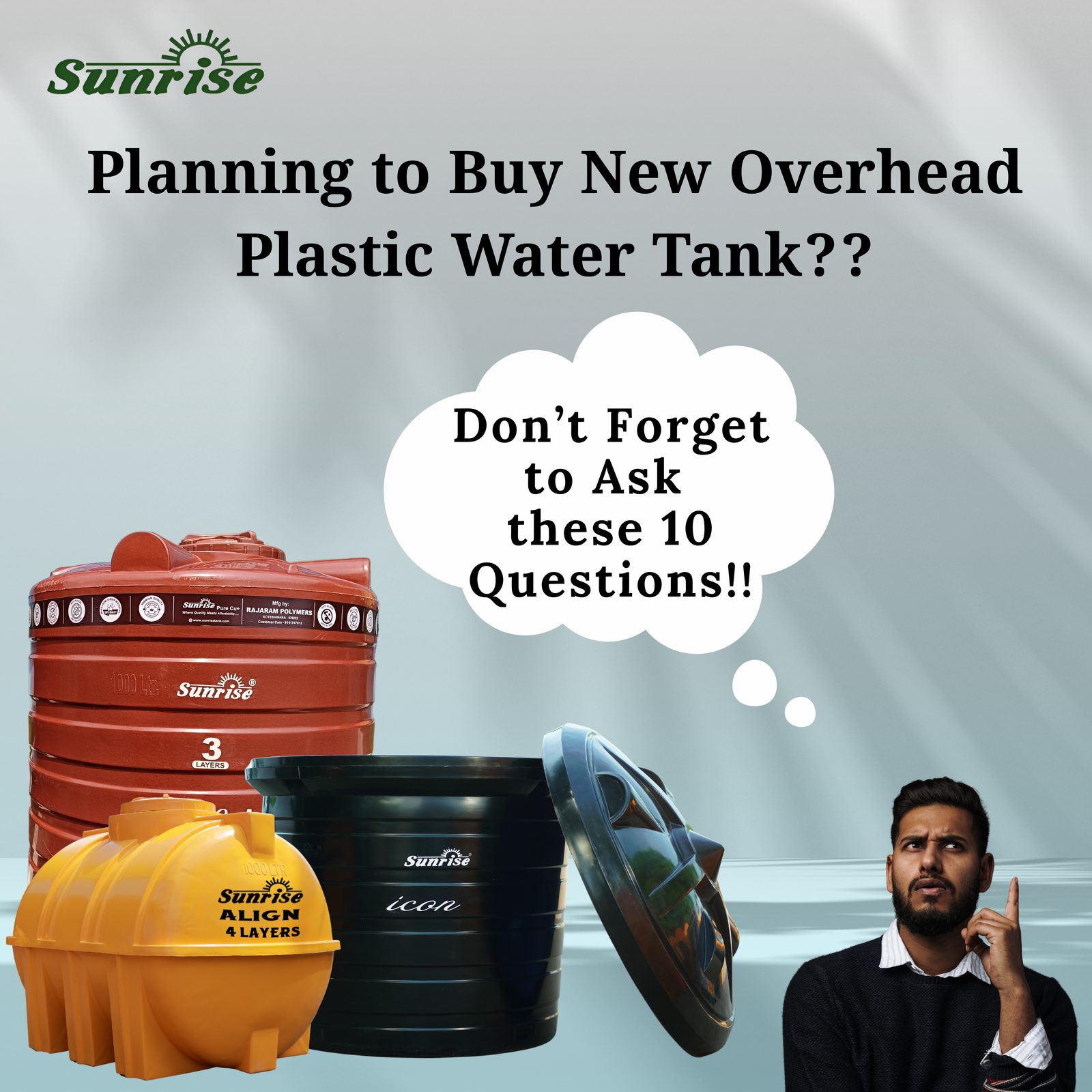 10 Key Questions to Ask Before Buying a Plastic Water Tank